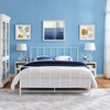 Estate King Bed in White