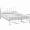Estate King Bed in White