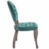 Exhibit French Vintage Dining Performance Velvet Side Chair