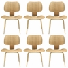 Fathom Dining Chairs Set of 6 in Natural