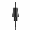 Faye Metal Wall Sconce in Black