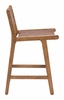 Feder Counter Stool Set of 2 in Brown