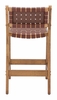 Feder Counter Stool Set of 2 in Brown
