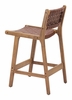 Feder Counter Stool Set of 2 in Brown