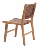 Feder Dining Chair Set of 2 in Brown