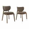 Fenwick Fabric Dining Chairs Set of 2