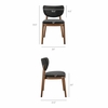 Fenwick Fabric Dining Chairs Set of 2
