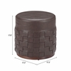 Filo Ottoman in Espresso