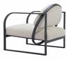 Flakt Accent Chair in Ivory