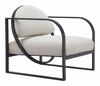 Flakt Accent Chair in Ivory