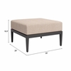 Foret Ottoman in Black