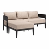 Foret Ottoman in Black