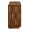 Foundry 71" Woven Design Buffet Storage Cabinet