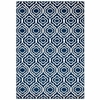 Frame Transitional Moroccan Trellis 8x10 Area Rug
