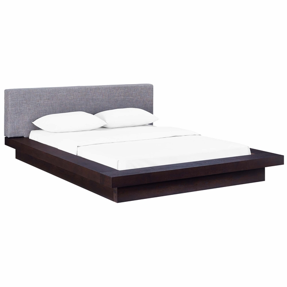 Freja Fabric Queen Platform Bed