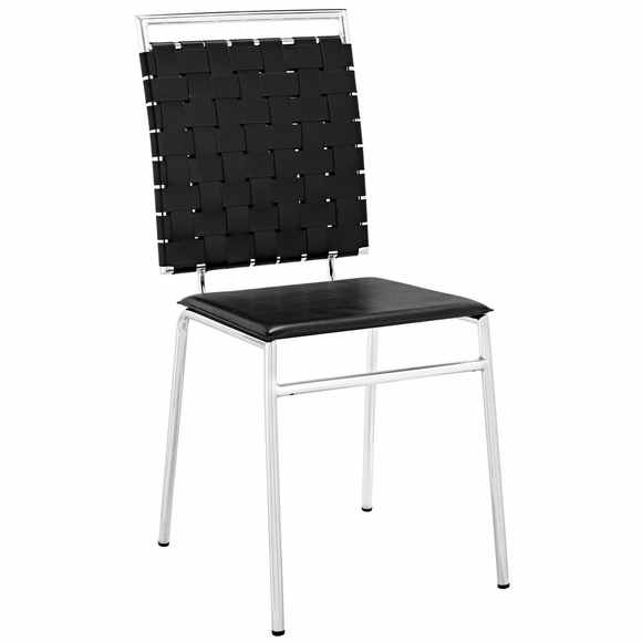Fuse Dining Side Chair in Black