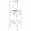 Gear Bar Stool in White