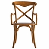 Gear Dining Armchair Set of 2 in Walnut