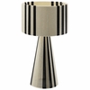 Gia Handwoven Cotton Thread Striped or Plain Table Lamp