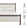 Ginny King Size Platform Bed Frame