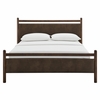 Ginny Queen Size Vegan Leather Platform Bed Frame