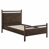 Ginny Twin Size Vegan Leather Platform Bed Frame