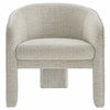 Greer Boucle Fabric Upholstered Accent Armchair