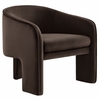 Greer Performance Velvet Upholstered Accent Armchair