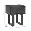 Gus Nightstand in Black