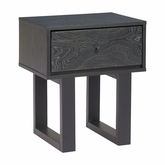 Gus Nightstand in Black