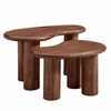 Hackney Mango Wood Nesting Coffee Table Set
