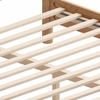 Hadi King Bed in Beige & Natural
