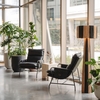 Halaus Accent Chair in Black