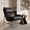 Halaus Accent Chair in Black
