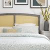 Halcyon Cane Queen Headboard in Gray