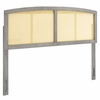 Halcyon Cane Queen Headboard in Gray