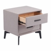 Halle Side Table in Gray