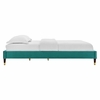 Harlow Full Performance Velvet Platform Bed Frame