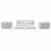 Harmony 5 Piece Outdoor Patio Aluminum Sectional Sofa Set MID-2621