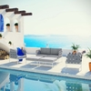 Harmony 5 Piece Outdoor Patio Aluminum Sectional Sofa Set MID-2621