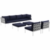 Harmony 8 Piece Outdoor Patio Aluminum Sectional Sofa Set MID-2624