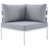 Harmony Outdoor Patio Aluminum Corner Sofa