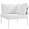 Harmony Outdoor Patio Aluminum Corner Sofa