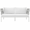 Harmony Outdoor Patio Aluminum Loveseat