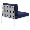 Harmony Sunbrella&reg; Outdoor Patio Aluminum Armless Chair