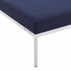 Harmony Sunbrella&reg; Outdoor Patio Aluminum Armless Chair