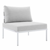 Harmony Sunbrella&reg; Outdoor Patio Aluminum Armless Chair