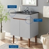 Harvest 24" Bathroom Vanity in Gray Black