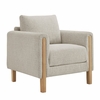 Hawken Boucle Fabric Accent Armchair