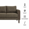 Hawken Boucle Fabric Loveseat